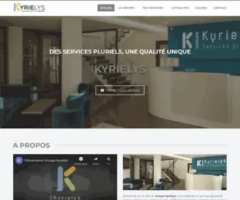 Kyrielys.fr(Accueil) Screenshot