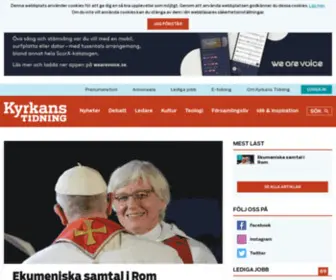 KYrkanstidning.se(Kyrkans Tidning) Screenshot