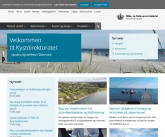 KYST.dk(Kystdirektoratet) Screenshot