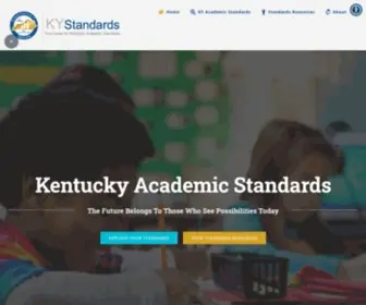 KYstandards.org(Your home for Kentucky Academic Standards) Screenshot