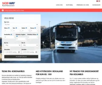 KYStbussen.no(Ekspressbuss) Screenshot