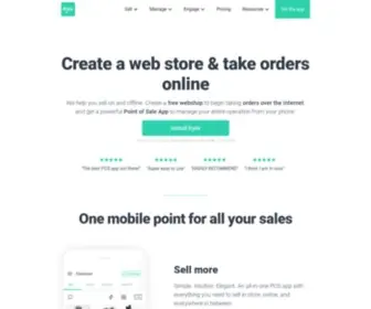 Kyteapp.com(POS and Inventory Control for Small Business in App & Web) Screenshot