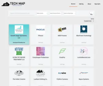 Kytechmap.com(KY Tech Map) Screenshot