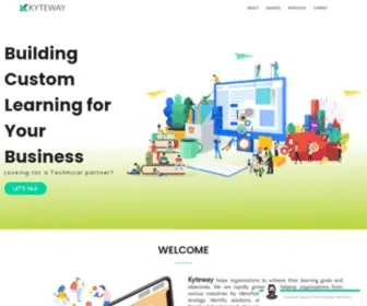 Kyteway.com(Top eLearning Solutions Provider Company in India) Screenshot