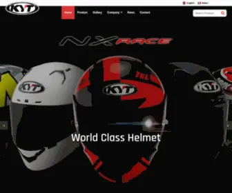 KYthelmet.com(KYT Helmet) Screenshot