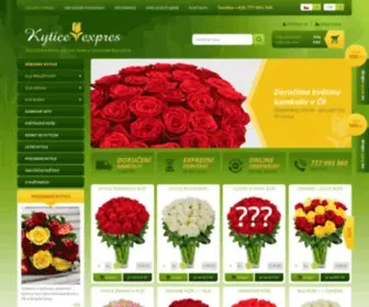 Kytice-Expres.cz(Rozvoz květin v Praze) Screenshot