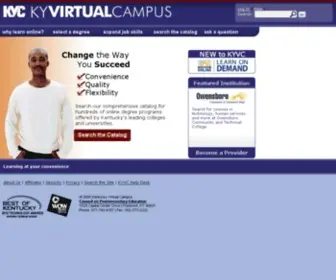 Kyvu.org(Kentucky Virtual Campus) Screenshot