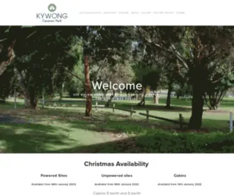 Kywongcaravanpark.com.au(Kywong Caravan Park) Screenshot