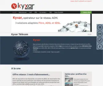 Kyxar-Telecom.fr(Kyxar) Screenshot