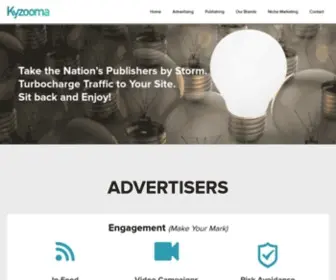Kyzooma.com(Kyzooma Content Booster) Screenshot