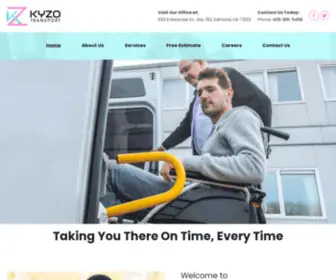 Kyzotransport.com(KyZo Transport) Screenshot