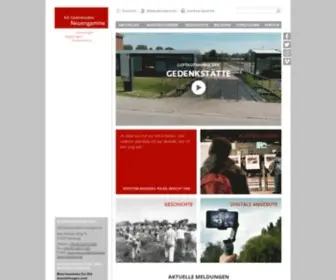 KZ-Gedenkstaette-Neuengamme.de(Startseite) Screenshot