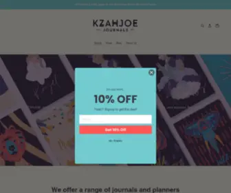 KzahJoe.com(KZAHJOE Journals) Screenshot