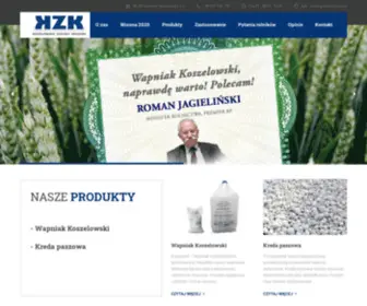 KZkpolska.com(Koszelowskie Zakłady Kredowe) Screenshot