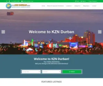 KZndurban.co.za(KZN Durban) Screenshot