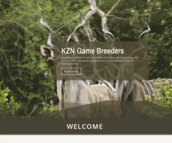 KZngamebreeders.co.za(KZN Game Breeders) Screenshot