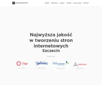 Kzolnowski.pl(Jakość i doświadczenie w tworzeniu serwisów internetowych. Kompleksowa obsługa projektów WWW) Screenshot