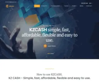 Kzpool.com(KZCash) Screenshot