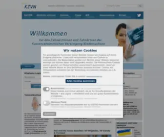 KZVN.de(Startseite) Screenshot