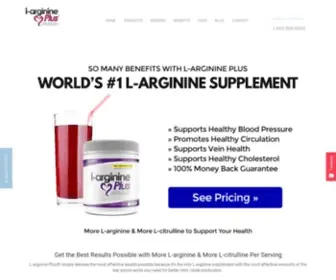 L-Arginine.com(L-Arginine Plus) Screenshot