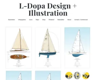 L-Dopa.com(L-Dopa Design) Screenshot