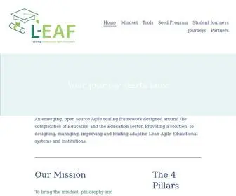 L-Eaf.org(Educational Agility Framework) Screenshot