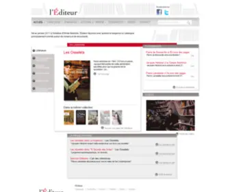 L-Editeur.fr(L'Éditeur) Screenshot