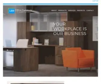 L-Mofficefurn.com(L&M Office Furniture) Screenshot