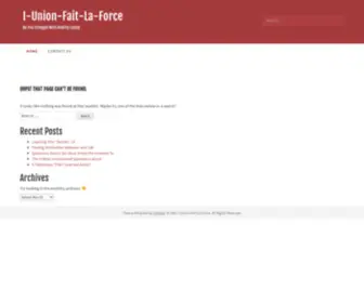 L-Union-Fait-LA-Force.info(Islam) Screenshot