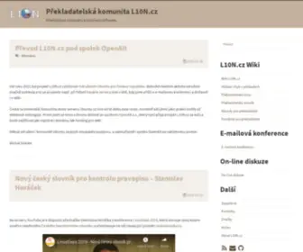 L10N.cz(Překladatelská) Screenshot