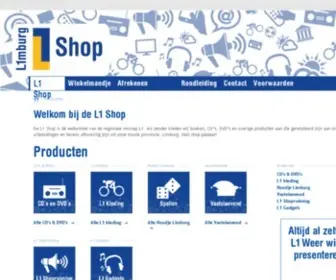 L1Shop.nl(L1 shop) Screenshot