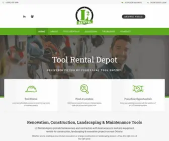 L2Rental.com(Tool & Equipment Rentals in Ontario) Screenshot