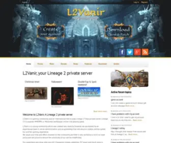 L2Vanir.com(L2 Vanir) Screenshot