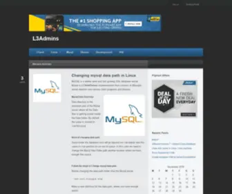 L3Admins.com(L3Admins) Screenshot