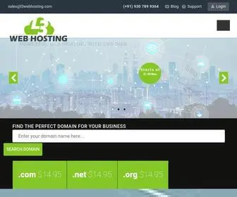 L3Webhosting.com(Web Hosting Providers) Screenshot