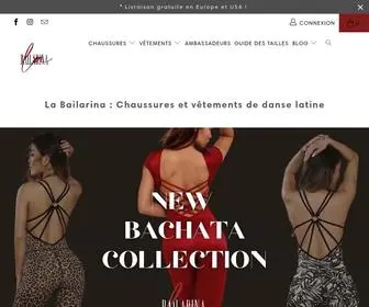 LA-Bailarina.com(La Bailarina) Screenshot