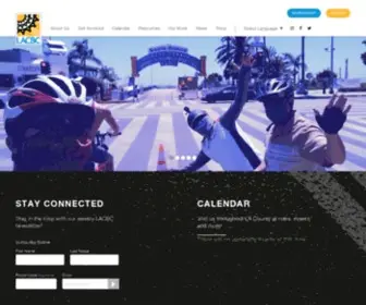 LA-Bike.org(The Los Angeles County Bicycle Coalition) Screenshot