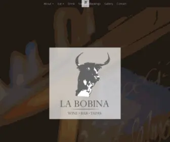 LA-Bobina.co.uk(La Bobina Wine) Screenshot