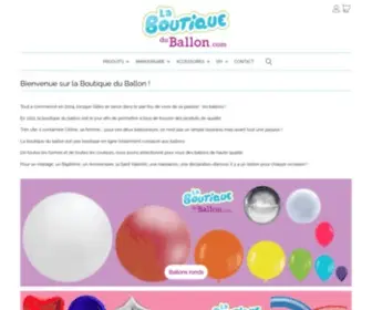 LA-Boutique-DU-Ballon.com(Décorations et bouquets ballons à l'hélium Alsace) Screenshot