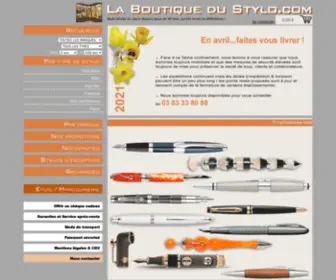 LA-Boutique-DU-STylo.com(La boutique du stylo) Screenshot