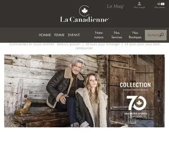 LA-Canadienne.com(Blouson Cuir La Canadienne) Screenshot