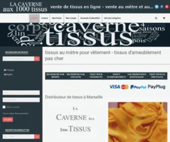 LA-Caverne-Aux-Mille-Tissus.com(Vente) Screenshot