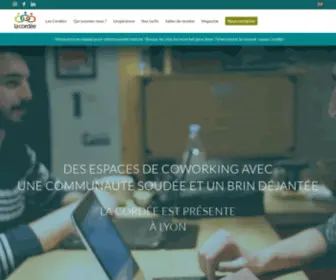 LA-Cordee.net(La Cordée) Screenshot