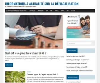LA-Defiscalisation.eu(Informations & actualité sur la défiscalisation) Screenshot