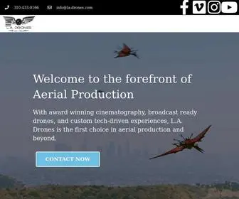 LA-Drones.com(Los Angeles / L.A. Drones) Screenshot