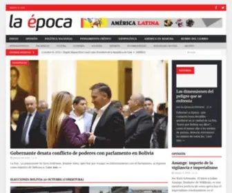 LA-Epoca.com.bo(La Época) Screenshot