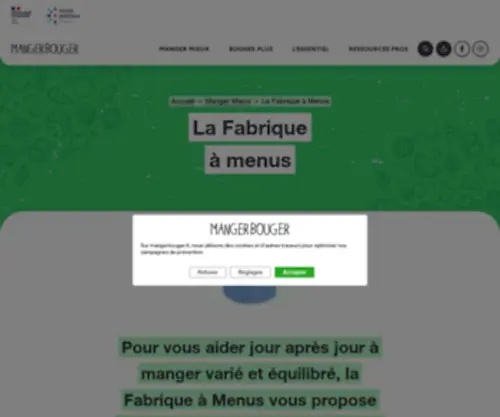 LA-Fabrique-A-Menus.fr(LA Fabrique A Menus) Screenshot