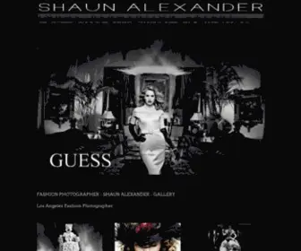 LA-Fashion-Photographer.com(Fashion Photographer Shaun Alexander) Screenshot