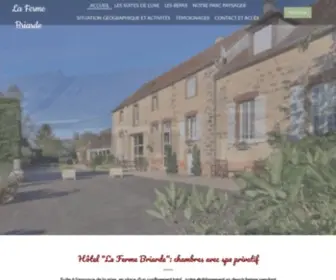 LA-Ferme-Briarde.com(La Ferme Briarde) Screenshot