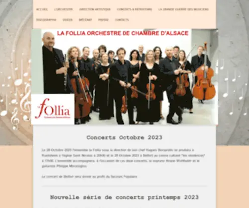 LA-Follia.org(La Follia) Screenshot